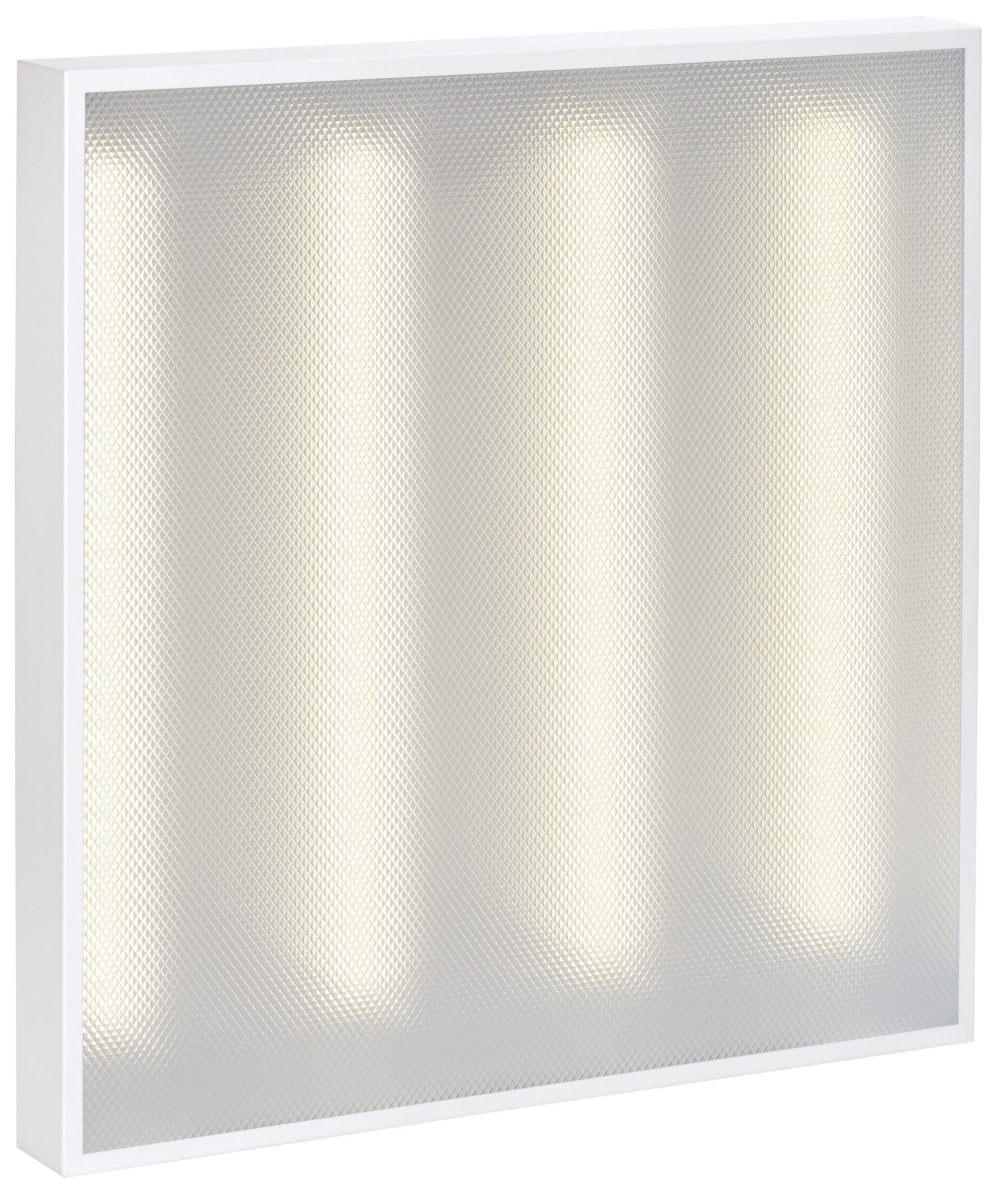 LIGHTING PRO Светильник светодиодный ДВО 2001 30Вт 4000К IP40 588х588мм Грильято призма IEK - Фото 6