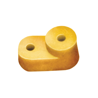 Угловой изолятор для "О" шины желтый IEK YIS31