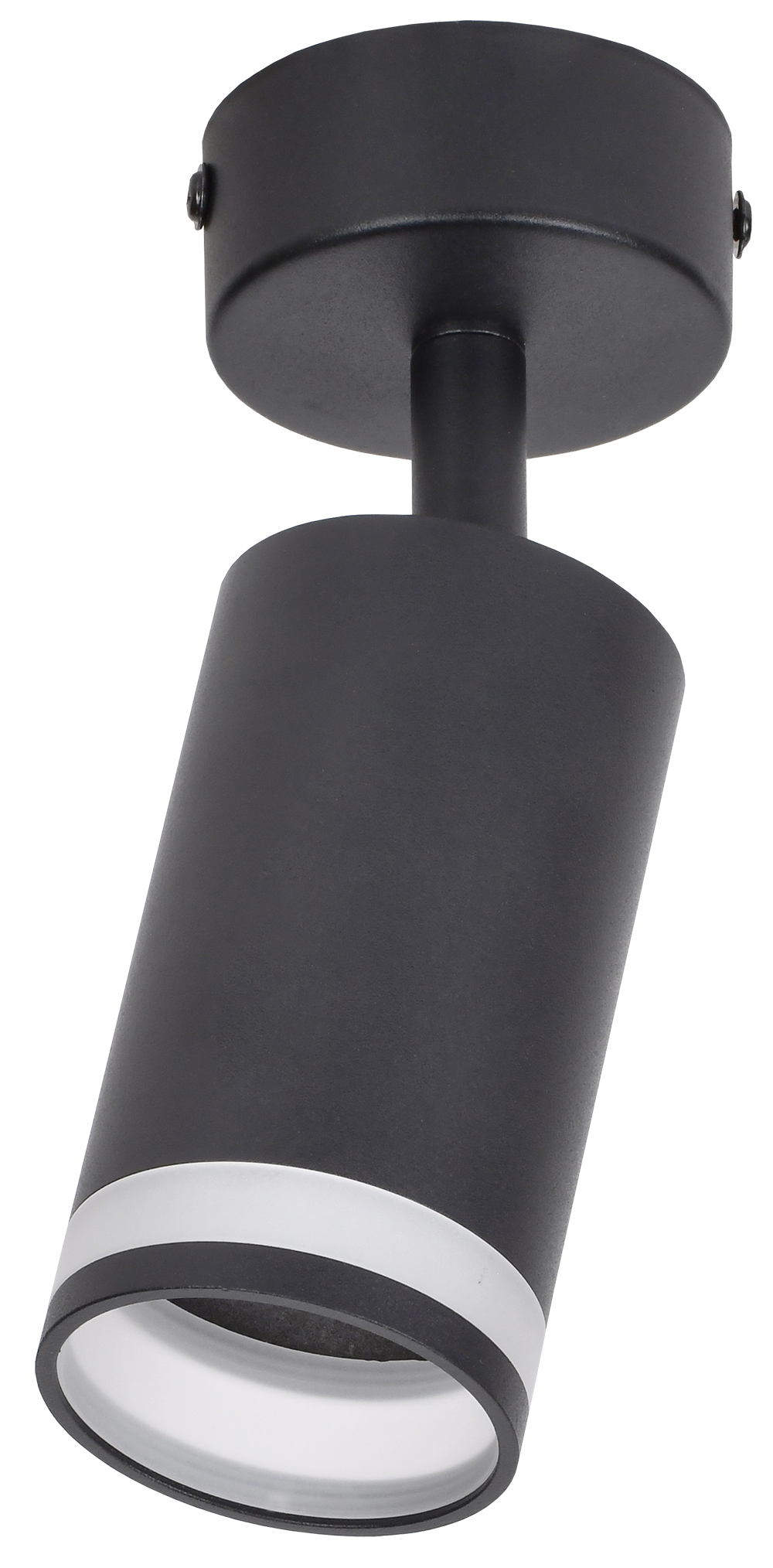 LIGHTING Светильник 4006 накладной настено-потолочный под лампу GU10 черный IEK LT-USB0-4006-GU10-1-K02