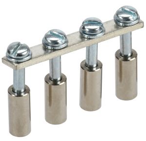 Перемычка в сборе для колодки клеммной CTS 10мм2 4PIN IEK YCT10-00-K03-010-A-4P