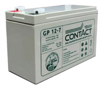 Аккумулятор CONTACT GP 12-7 (12V/7Ah) CONTACT 12-7
