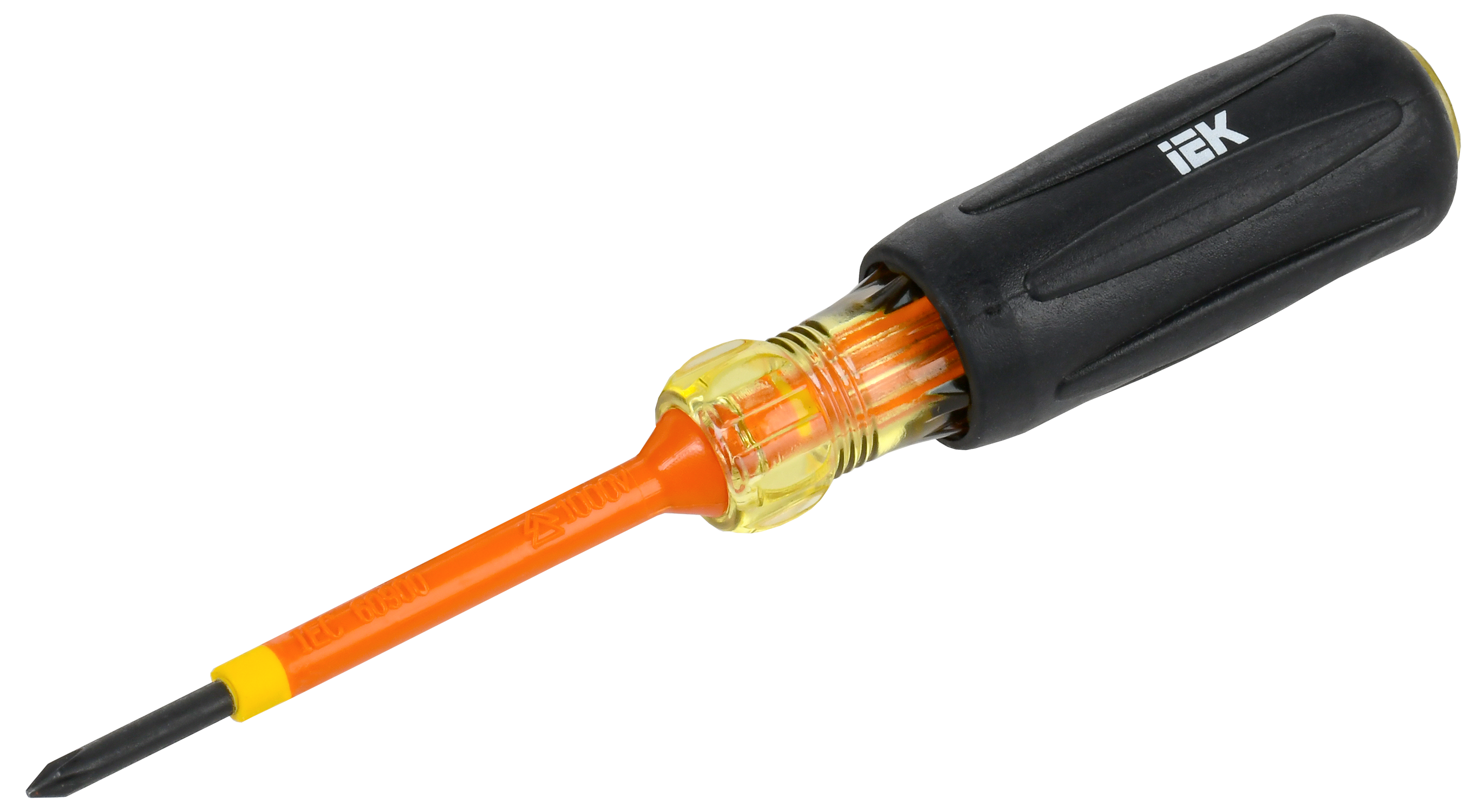 ARMA2L 5 Отвертка диэлектрическая PH0х60 Т3 IEK A2L5-SC30-T3-PH-00-060