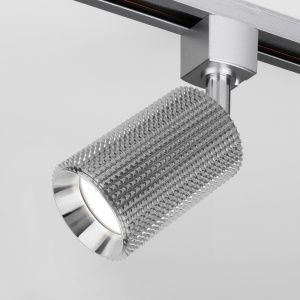 Светильник трековый для однофазного шинопровода Spike GU10 хром MRL 1011 Elektrostandard a057980