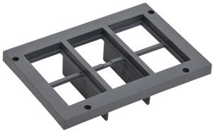 PRIMER Рамка приборная на 12 модулей ONFLOOR 24 IEK PM-LN10D-RP-12-K03