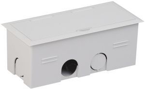 PRIMER Лючок напольный ONFLOOR на 6 модулей mini B IEK KNU-06-PCB