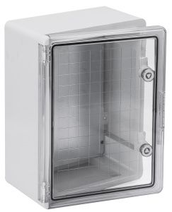 Корпус пластиковый ЩМПп 400х300х170мм прозрачная дверь УХЛ1 IP65 IEK MKP92-N-403017-65