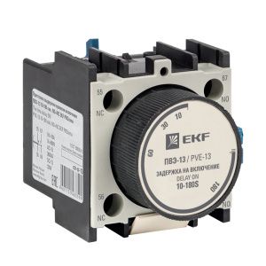 Приставка выдержки времени включения ПВЭ-13 10-180сек NO+NC EKF ctr-st-13