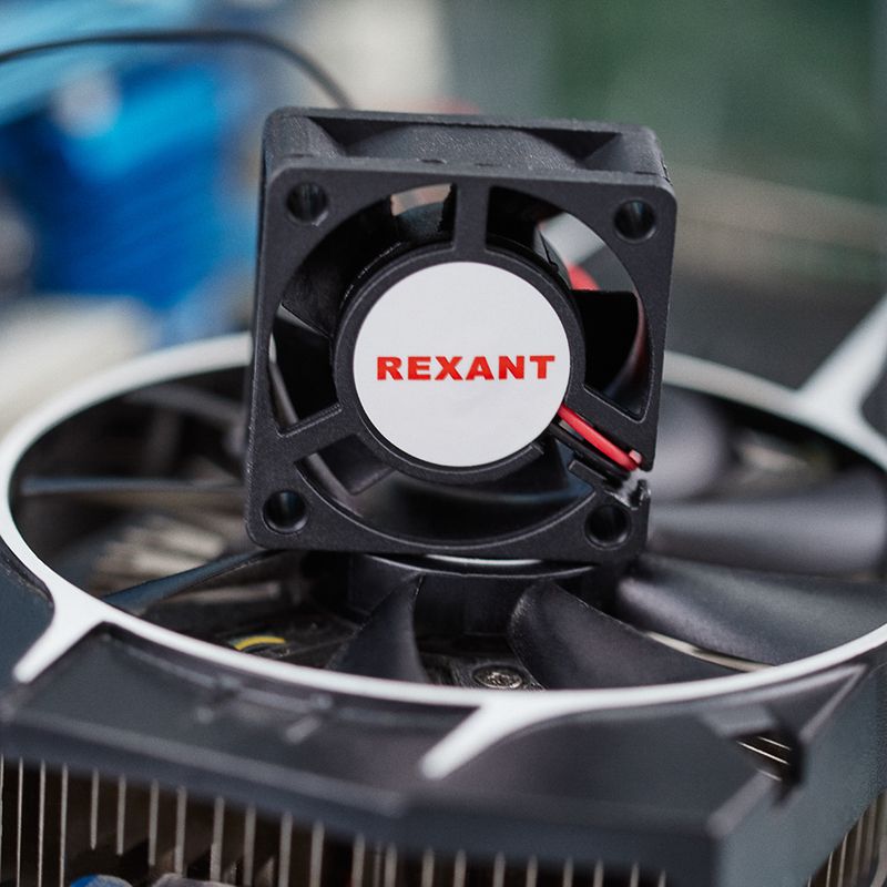 Вентилятор RQD 4020MS, DC 12В REXANT - Фото 2