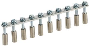 Перемычка в сборе для колодки клеммной CTS 10мм2 10PIN IEK YCT10-00-K03-010-A-10P