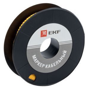 Маркер кабельный 1,5 мм2 "2" (1000 шт.) (ЕС-0) EKF plc-KM-1.5-2
