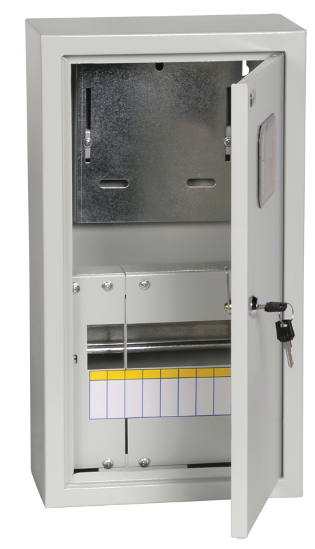 TITAN Корпус металлический ЩУРн-1/9 (470х260х145мм) IP31 IEK MKM22-N-09-31-ZO