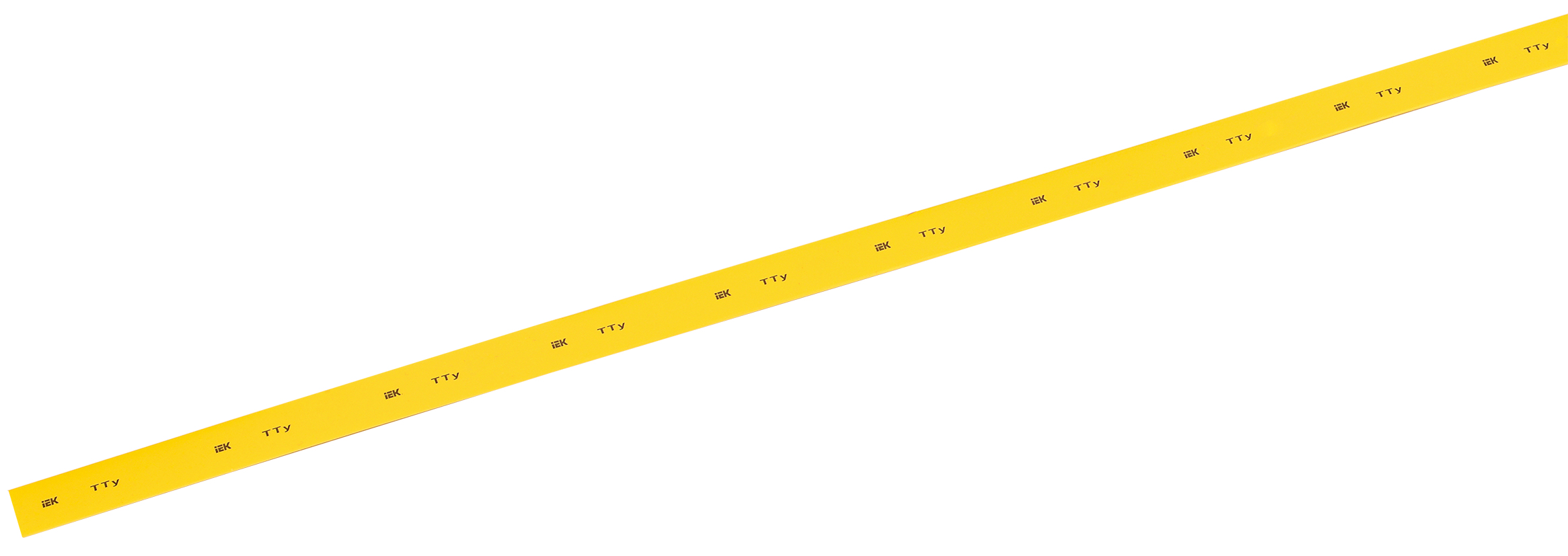 Трубка термоусадочная ТТУ нг-LS 22/11 желтая (1м) IEK UDRS-D22-1-K05