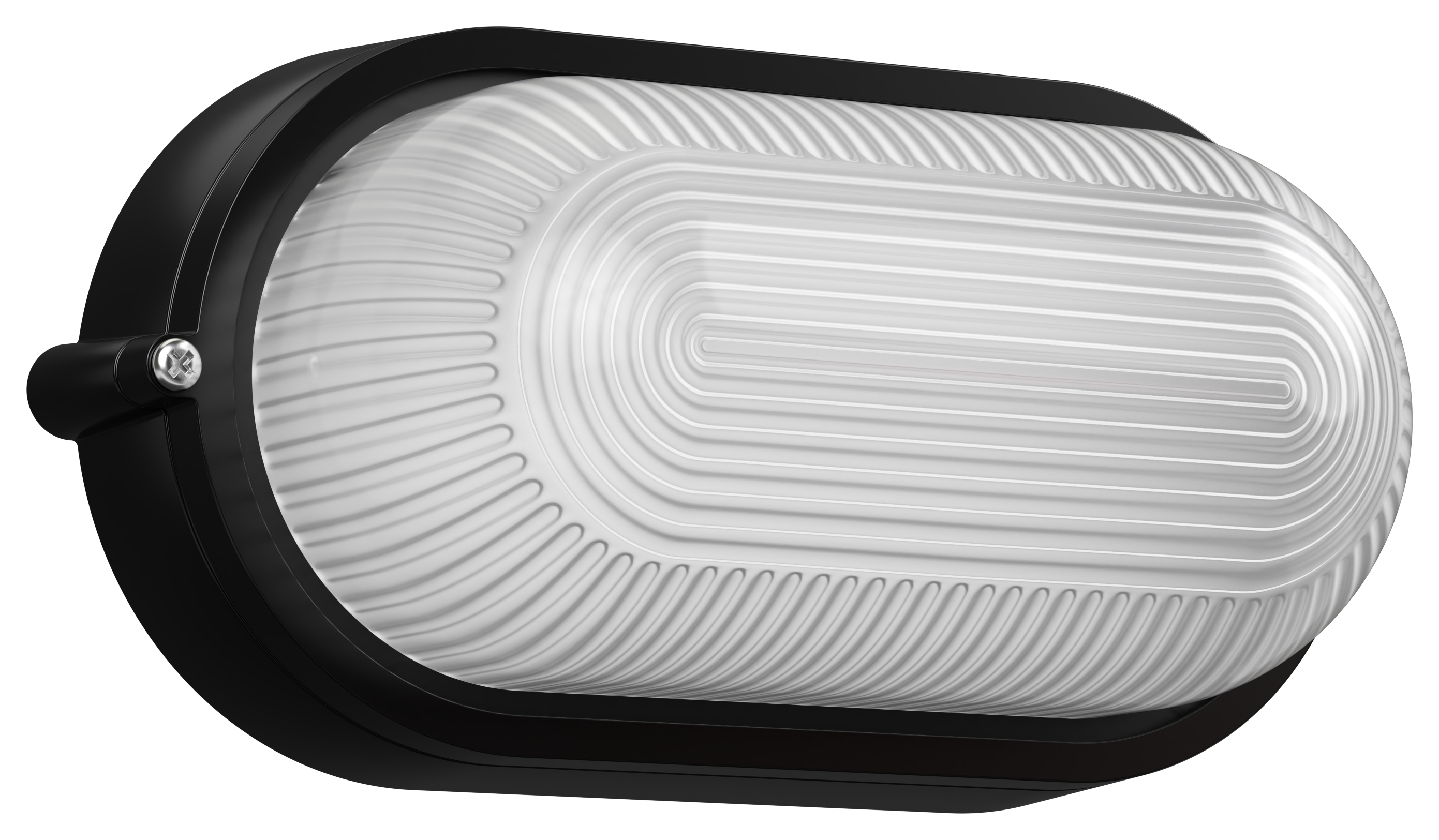 Светильник НПП1401 овал 60Вт IP54 черный IEK LNPP0-1401-1-060-K02