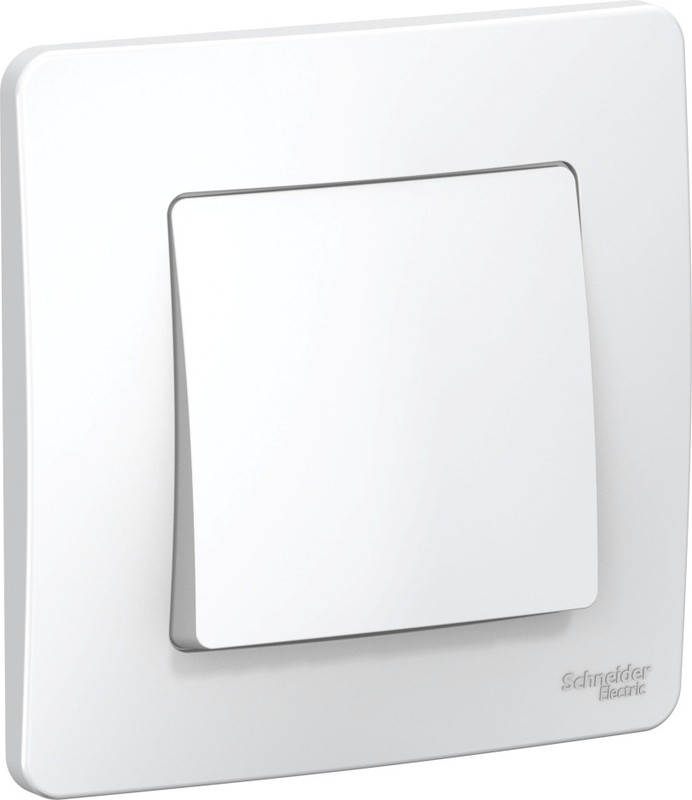 Выключатель 1-кл. СП Blanca 6А IP20 (сх. 1) 250В бел. SE BLNVS006101 - Фото 3