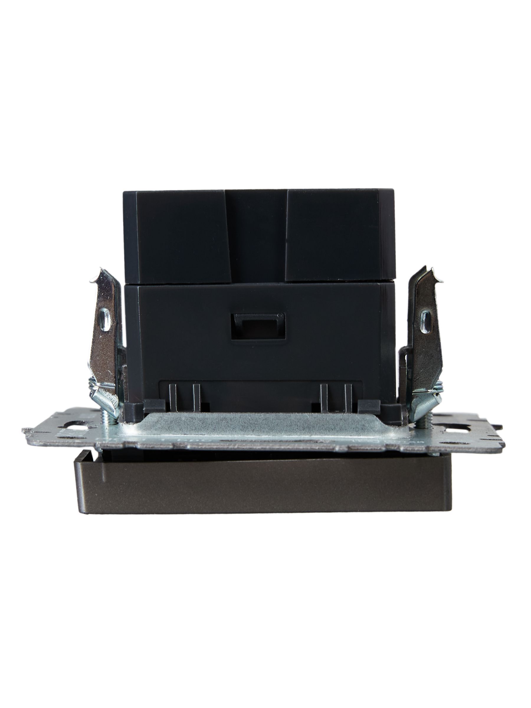 BRITE Розетка USB A+C 18Вт РЮ11-1-БрС сталь IEK - Фото 2