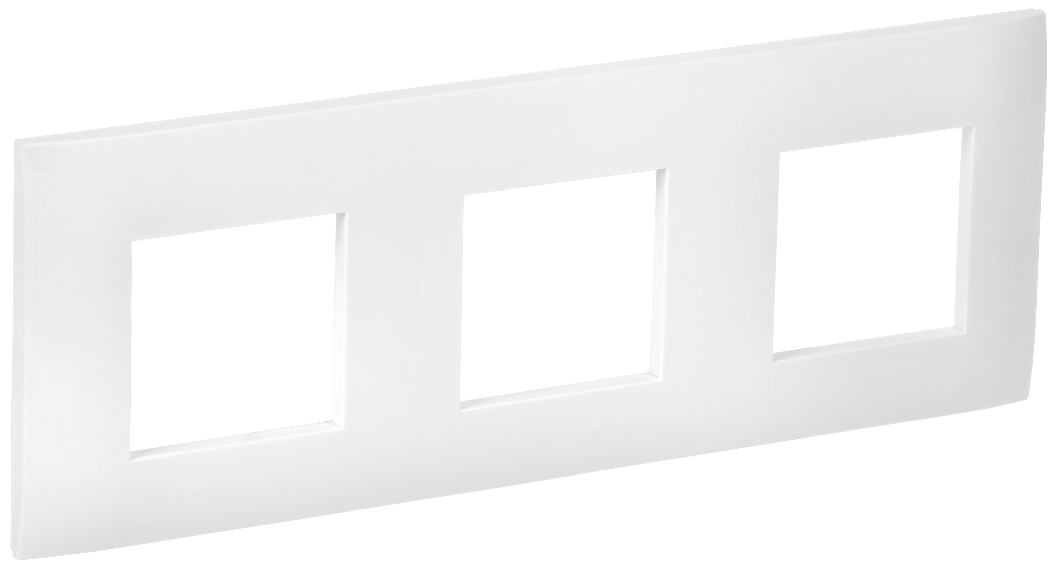 SKANDY Рамка 3-местная SK-F03W арктический белый IEK SK-M32-K01