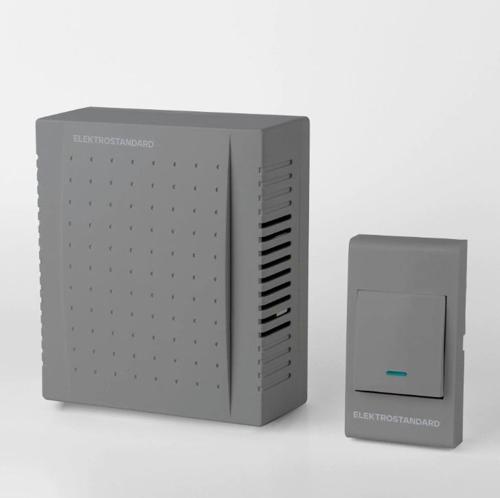 Звонок электромеханический 1M IP44 DBQ26M WM серый Elektrostandard a055433