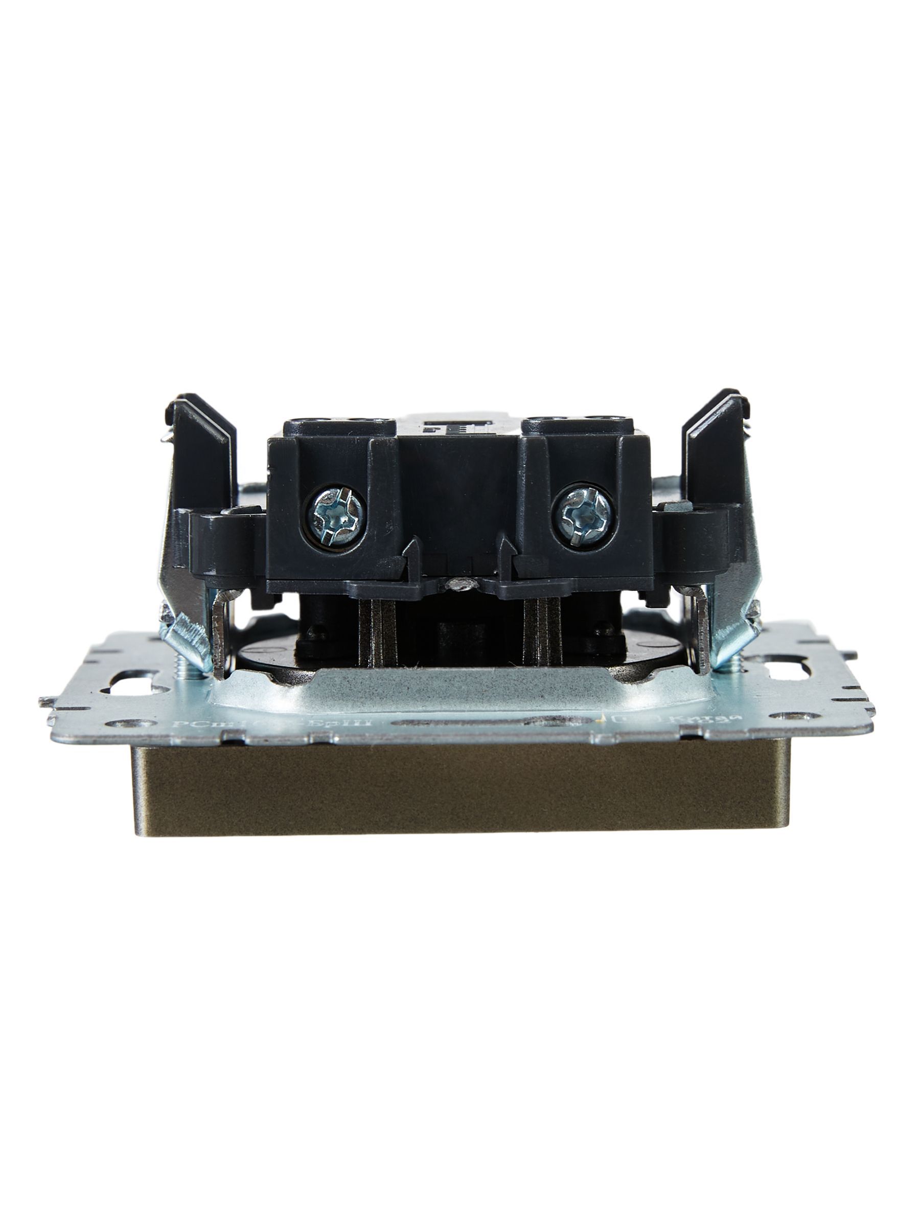 BRITE Розетка 1-местная без заземления с защитными шторками 10А РСш10-2-БрШ шампань IEK - Фото 7