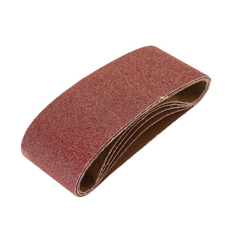 Лента шлифовальная бесконечная, 75х457мм, P60 (5 шт/уп) KRANZ KR-91-1331