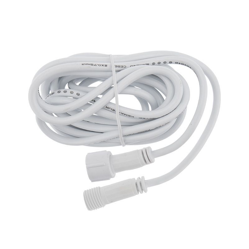 Удлинитель (шнур) для уличных гирлянд Professional 3 м белый ПВХ 315-421