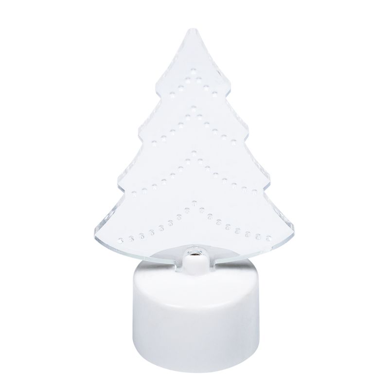 Фигура светодиодная на подставке Елочка 2D, RGB - Фото 5