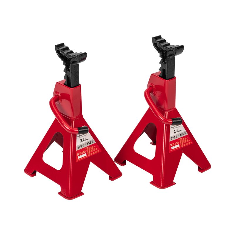 Подставки под машину регулируемые 2т, 2 шт. REXANT 80-0619