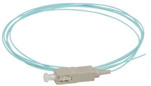 ITK Оптический коммутационный монтажный шнур (пигтеил), (MM), 50/125 (OM3), SC/UPC, LSZH, 1,5м FPT5003-SCU-C1L-1M5