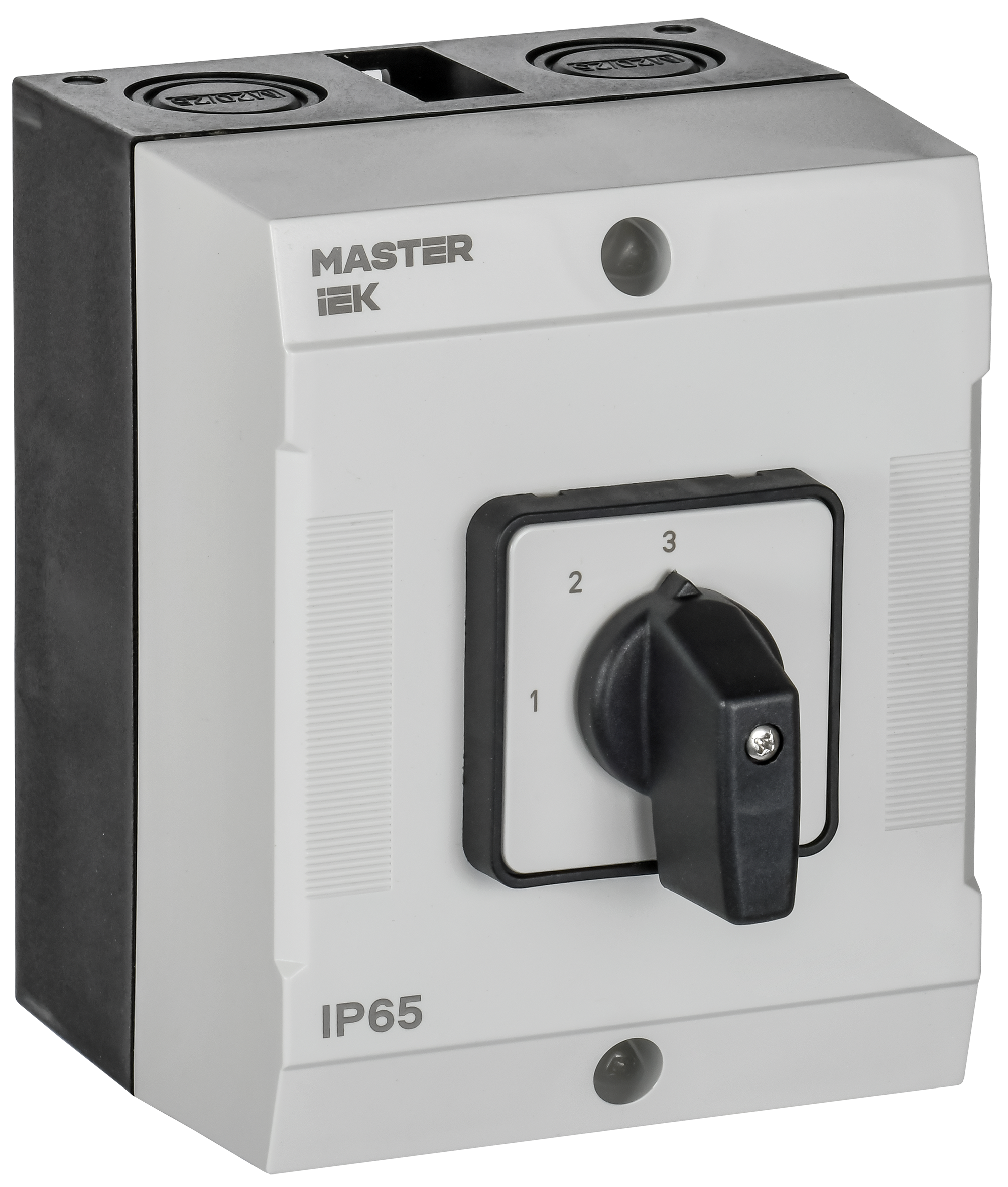 Переключатель кулачковый в боксе стандартная рукоятка 10А схема 82 IEK MI-CS20-010-082