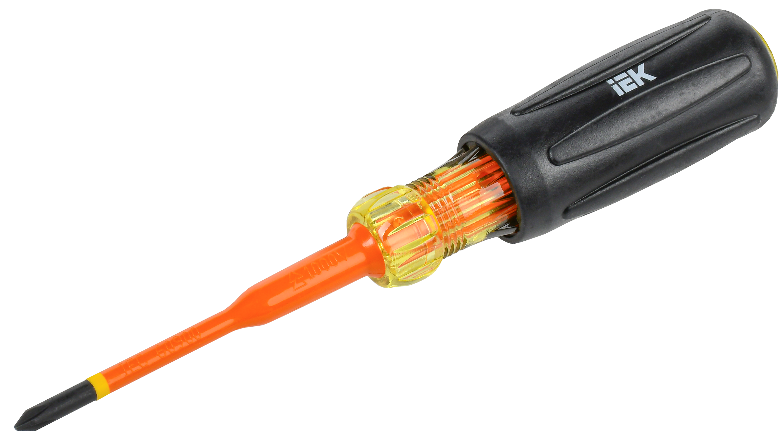 ARMA2L 5 Отвертка диэлектрическая SLIM PH1х80 Т3 IEK A2L5-SC31-T3-PH-10-080