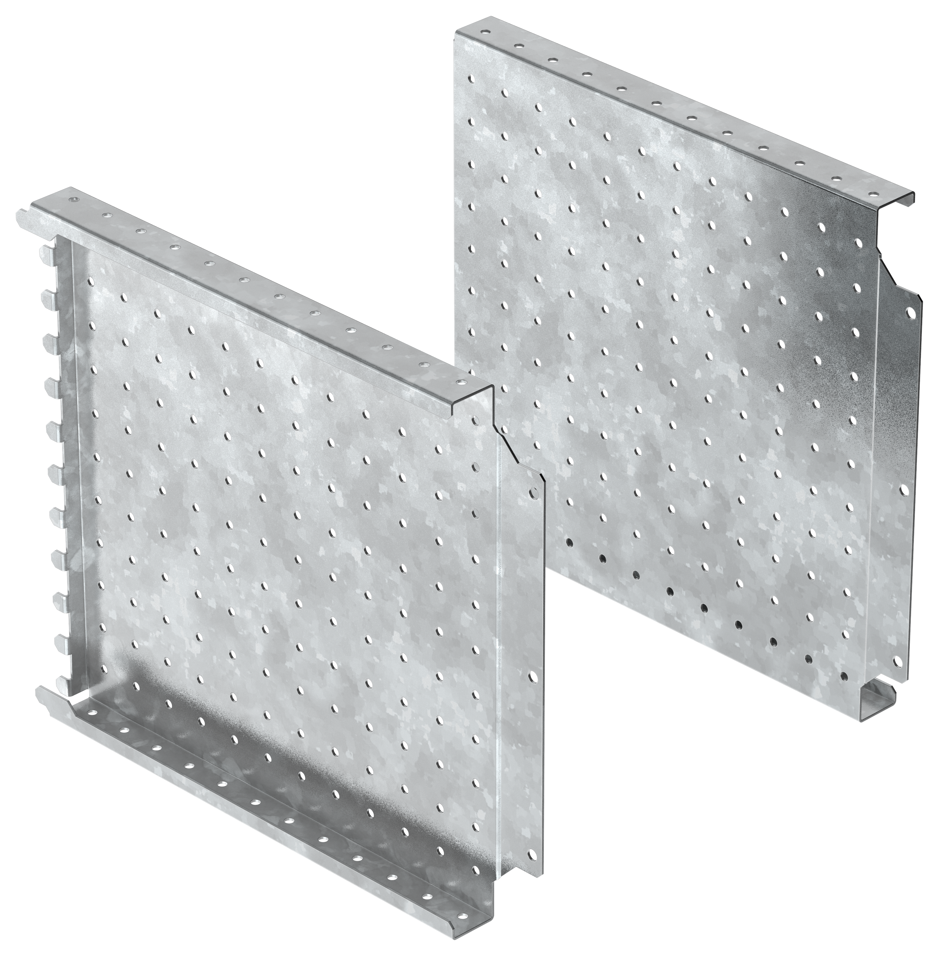 FORMAT Панель монтажная боковая перфорированная 300х400мм (2шт/упак) IEK FO-00-MPSP-030-040