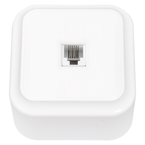 Розетка телефонная четырехконтактная открытой установки ТР4-017 9266BY