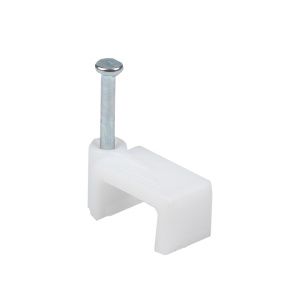 Скоба крепежная квадратная (плоская) (10мм.) (50шт.) EKF plcn-ss-10