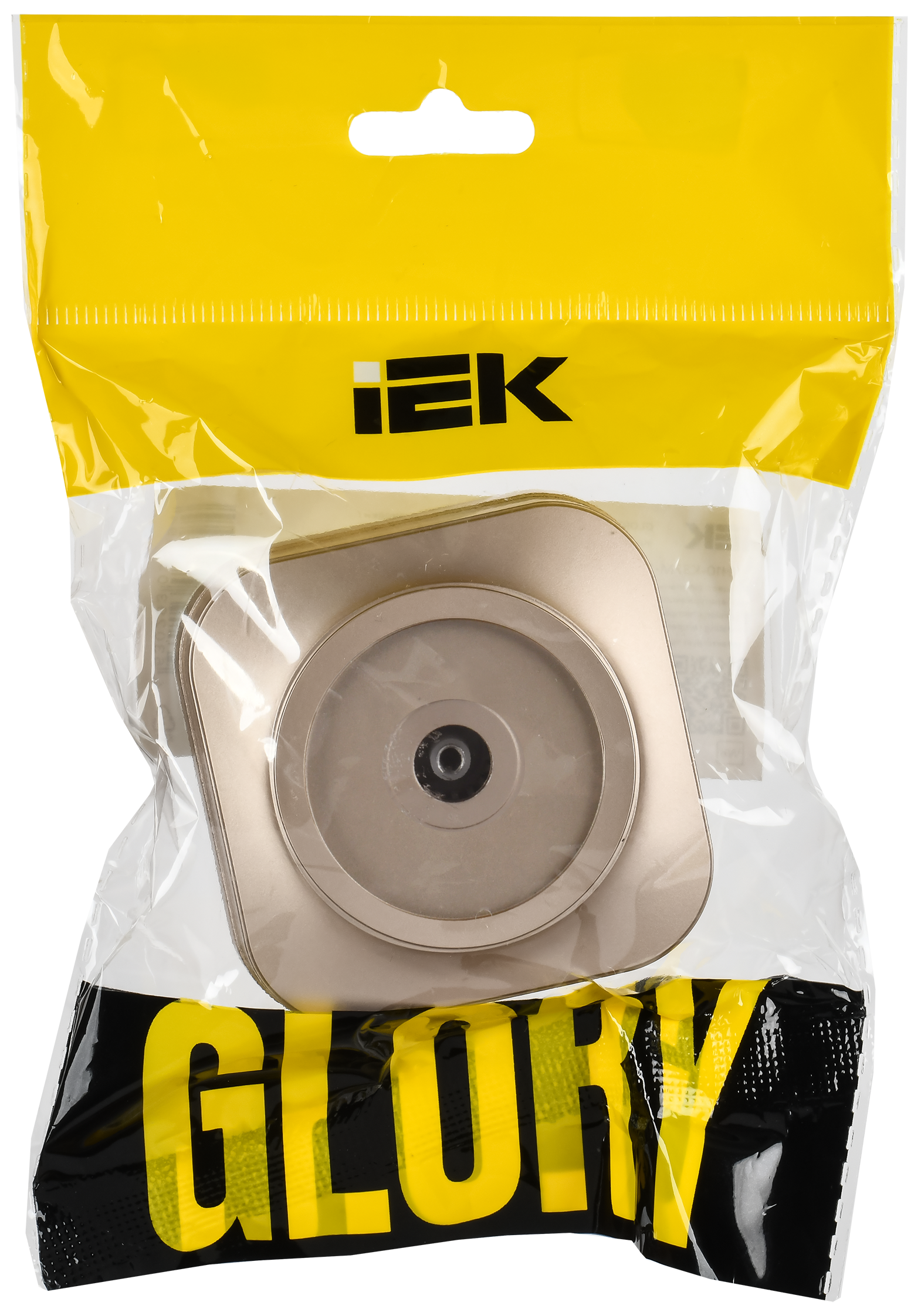 GLORY Розетка для открытой установки TV РТВ20-ХШм шампань матовый IEK - Фото 2