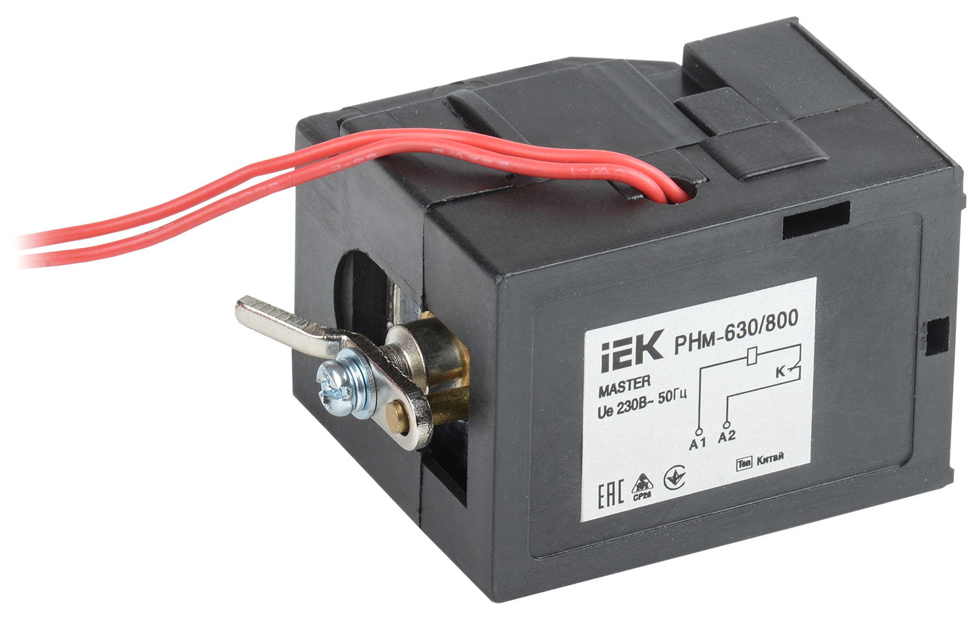 Расцепитель независимый РНм-630/800 (РНм-40) 220В MASTER IEK