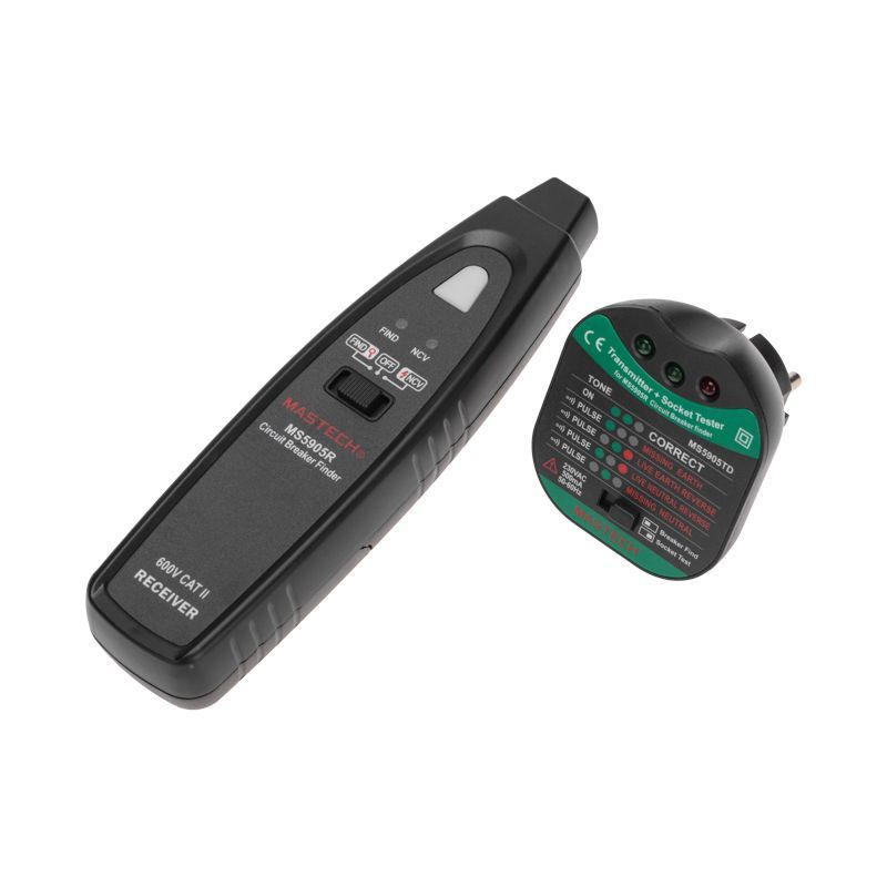 Тестер розеток, детектор автоматов MS5905RTD MASTECH 13-1265