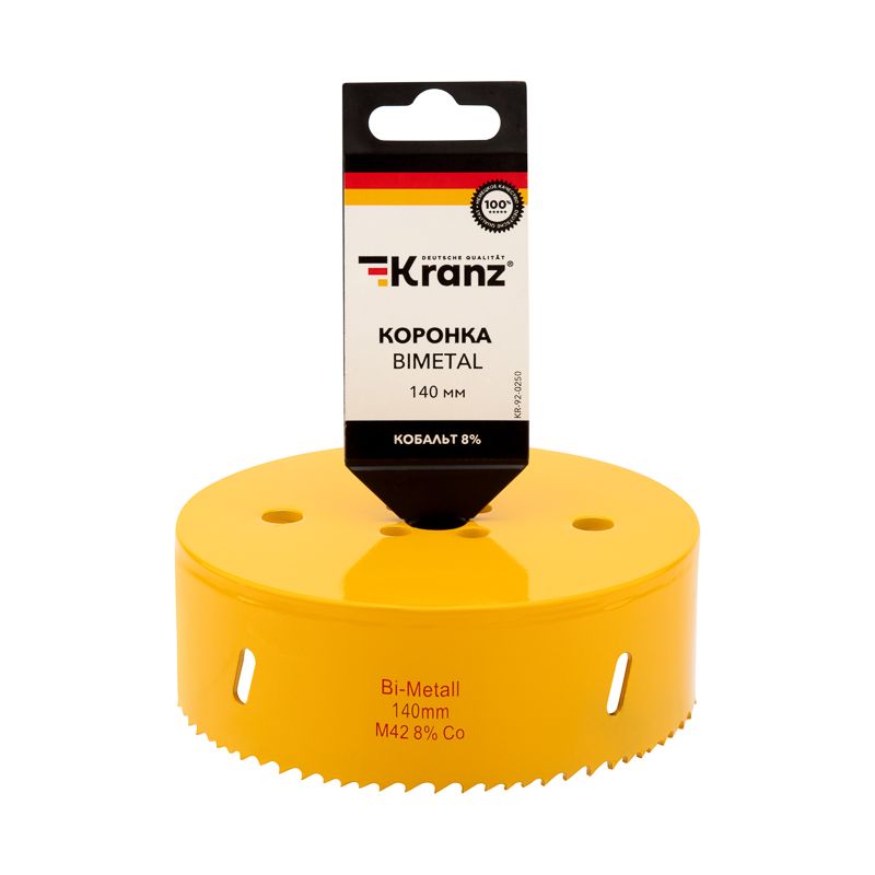 Коронка Bimetal 140мм KRANZ - Фото 3