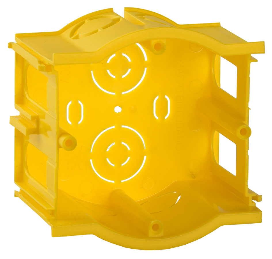 Коробка установочная СЗ сборная для твердых стен D=68х45мм (проходная) GENERICA UKT10-068-045-000-K0-N-UO