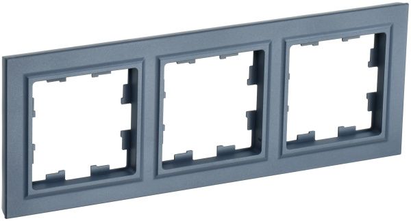 BRITE Рамка 3-местная РУ-3-БрМ маренго IEK BR-M32-K35