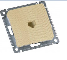 MASTER сл.к. Розетка комп. 1*RJ45 РСК-400-01 РСК-400-01