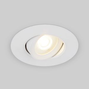 Светильник светодиодный встраиваемый точечный 9914 LED 6W WH белый Elektrostandard a044624