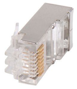 Разъём RJ-45 FTP для кабеля кат.5E GENERICA CS3-1C5EF-G