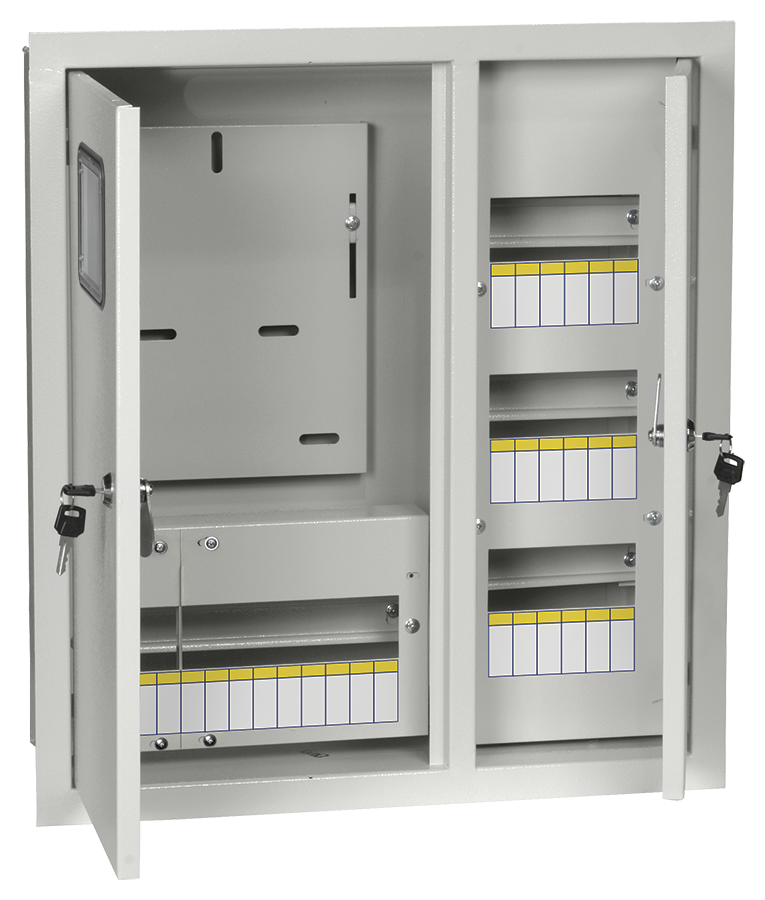 TITAN Корпус металлический ЩУРв-3/30 (550х500х165мм) IP31 IEK MKM35-V-30-31-1-ZO