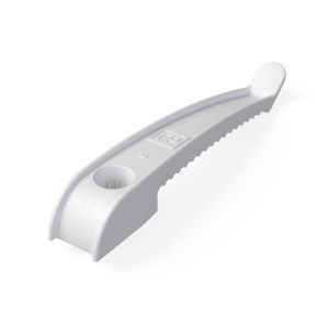 Держатель кабеля односторонний для прямого монтажа белый (20шт/240шт уп/кор) Промрукав PR13.0385