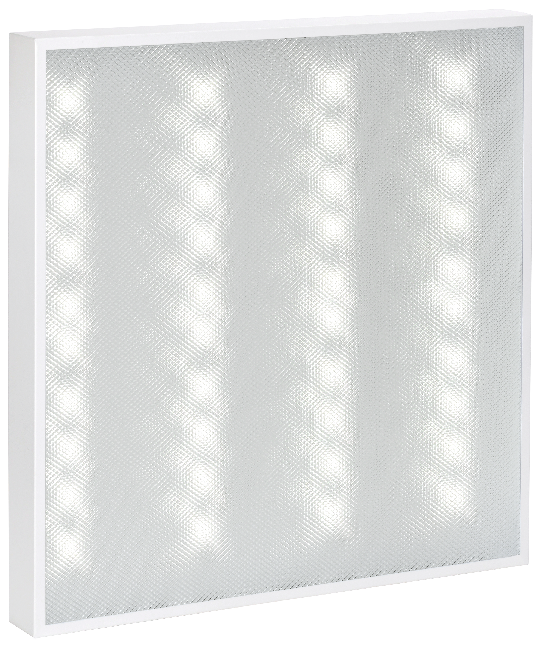 LIGHTING PRO Светильник светодиодный ДВО 1002A 40Вт 4000К Ra>90 IP40 595х595мм призма БАП 3ч IEK - Фото 2