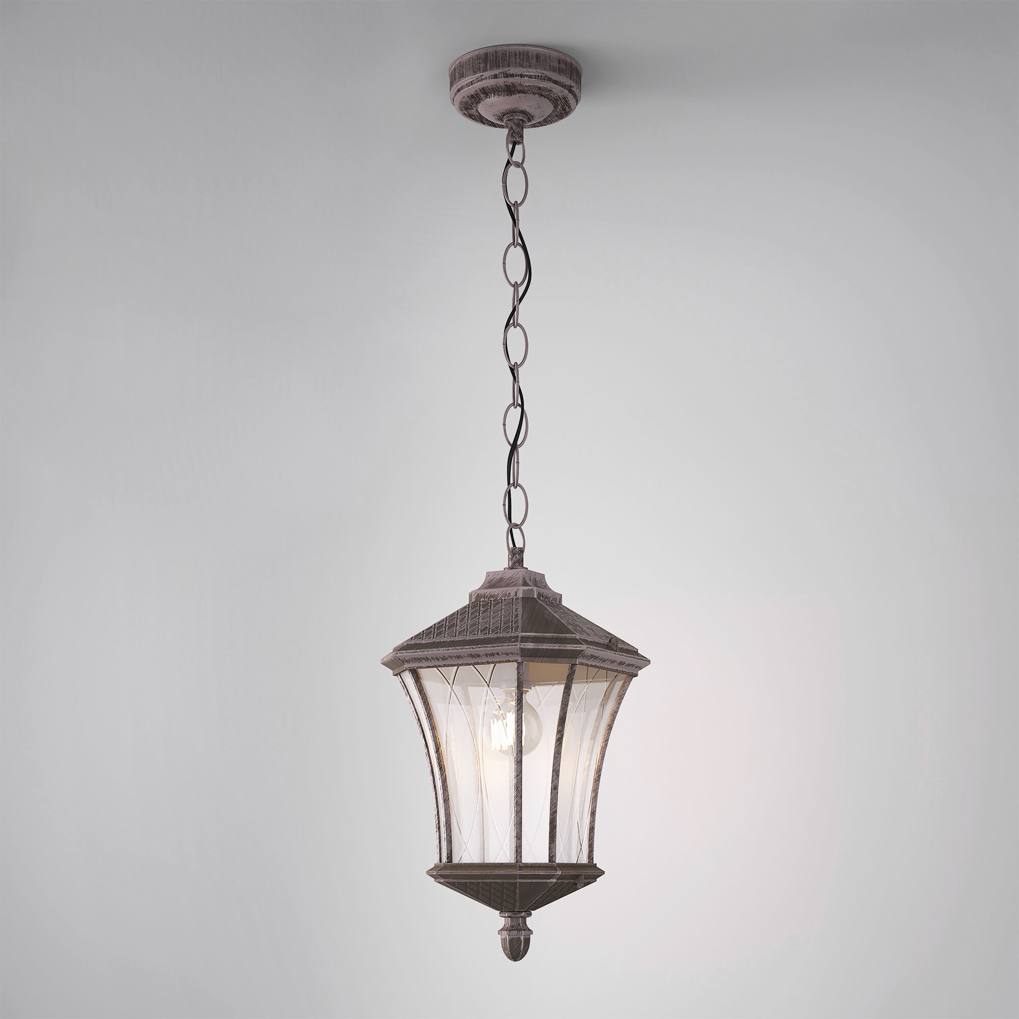Светильник уличный подвесной IP44 Virgo H капучино GLXT-1450H Elektrostandard - Фото 2