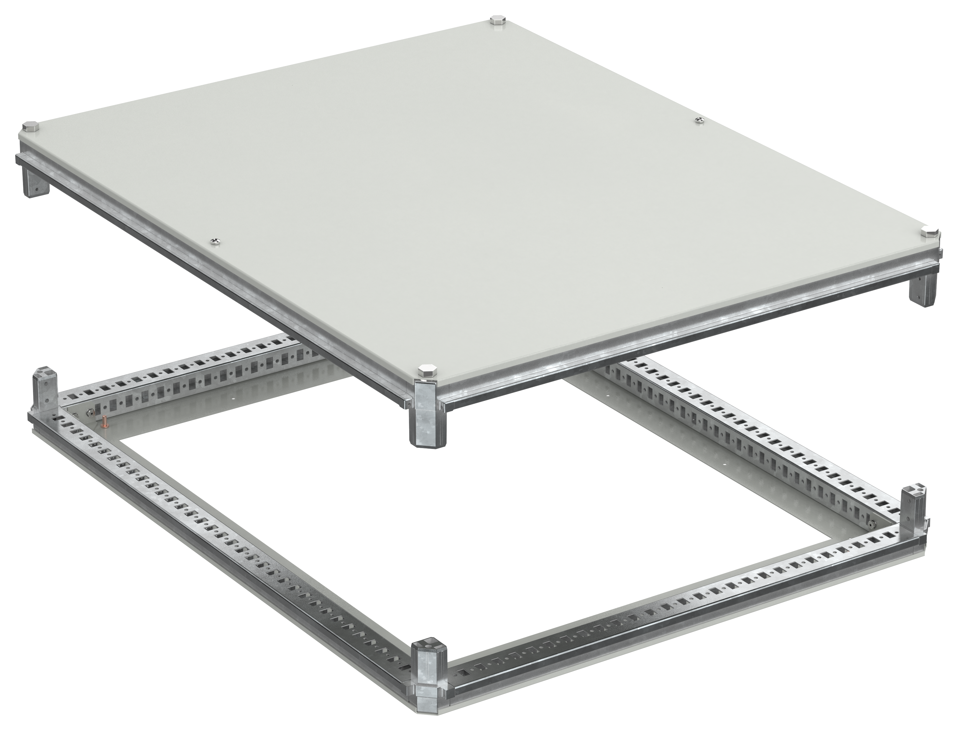 FORMAT Крыша и основание (под фланец) 1000х800мм IEK FO-00-KOF-100-080