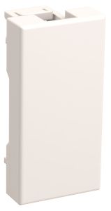 Заглушка ЗК-00-01-П на 1 модуль белая IEK CKK-40D-Z01-K01