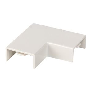 Поворот 90 гр. (20х10) (4 шт) белый EKF-Plast abw-20-10x4