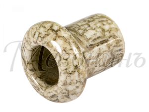 Втулка межстеновая фарфор, цвет - мрамор (2шт/уп), ТМ "МЕЗОНИНЪ" GE70010-19 GE70010-19