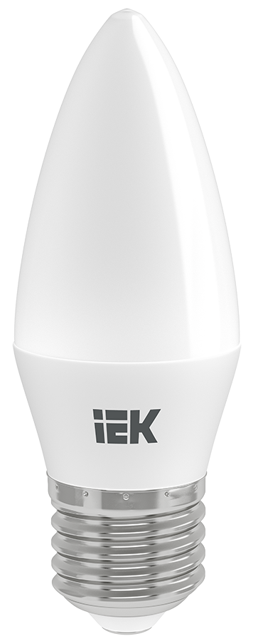 Лампа светодиодная C35 свеча 5Вт 230В 4000К E27 IEK